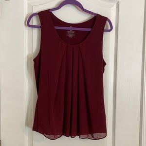 NY&Co dress top burgundy